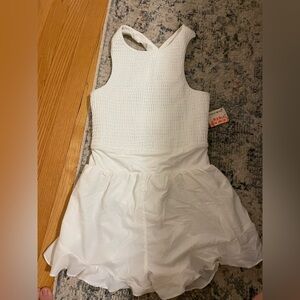 FP Movement by Free People White Kids Bodysuit